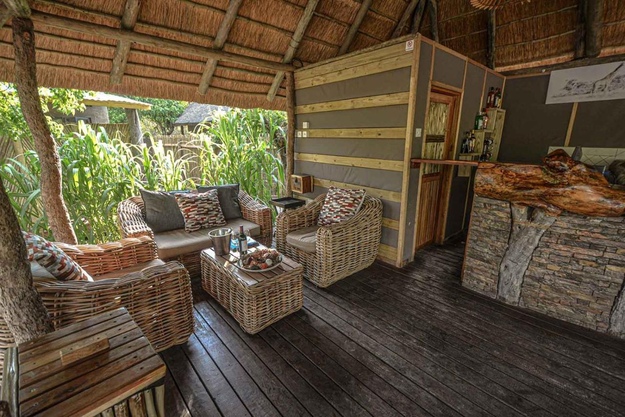 African Excursions Guest House Khwai Ngoại thất bức ảnh